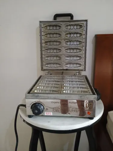 crepeira elétrica profissional