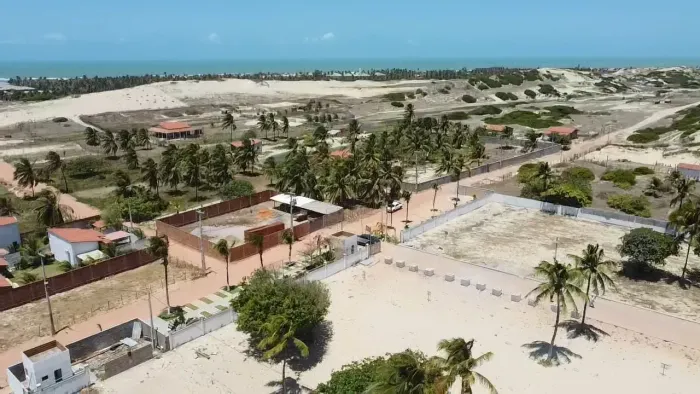 condomínio de lotes na praia de flecheiras há 600 m do mar