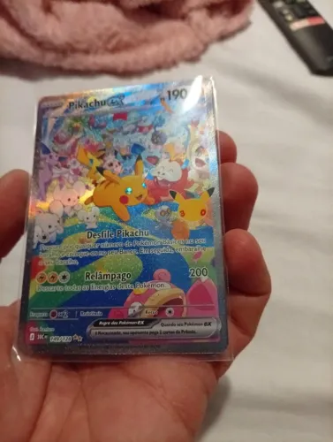 Pikachu ex 149/128 pokémon 30 anos