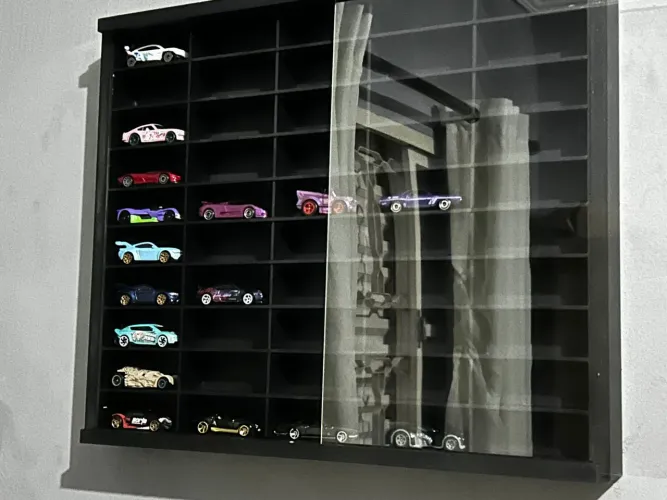 Expositor para carrinhos Hot Wheels 