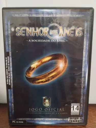 Jogo PC O Senhor Dos Anéis A Sociedade Do Anel