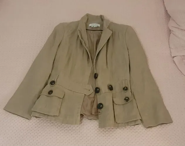 Blazer feminino Zara original Bege casaco