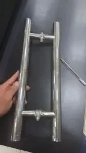  Puxador inox porta de vidro ou madeira