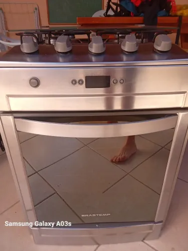 Fogão de embutir brastemp ótimo estado