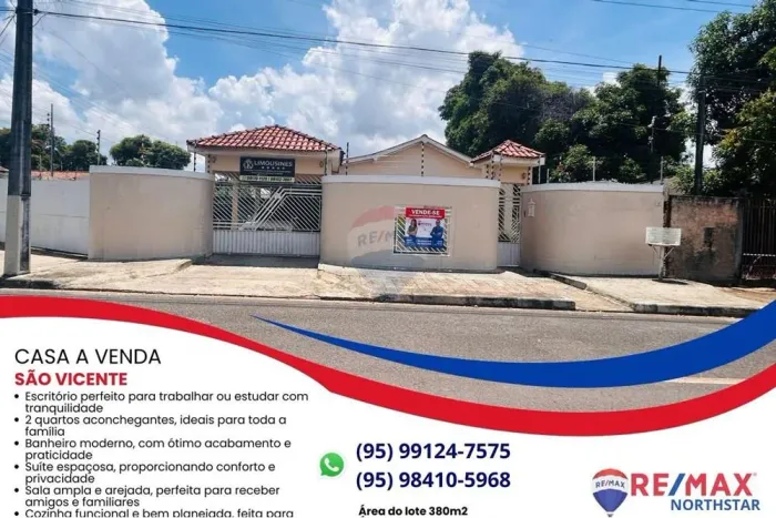 Seu Novo Lar em São Vicente, Boa Vista,