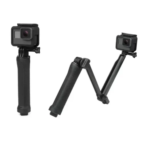 Bastao-Pau De Selfie 3 Way/3 Formas Para Gopro/câmeras de ação