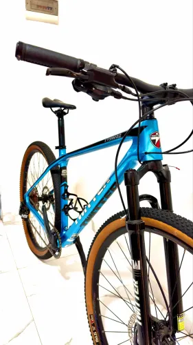 Bicicleta MTB Twitter Storm 2.0 Aro 29 | Nano Carbono | Shimano 24V | Nova
