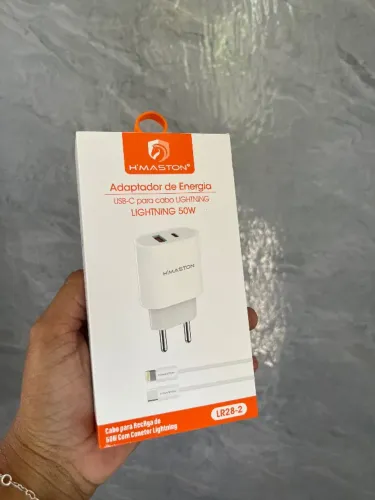 Carregador iPhone 50w turbo - ENTREGA A DOMICÍLIO