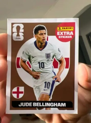 Figurinha bronze do bellingham copa do mundo 2026