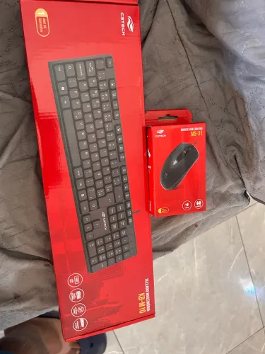 Kit teclado e mouse USB c3 Tech