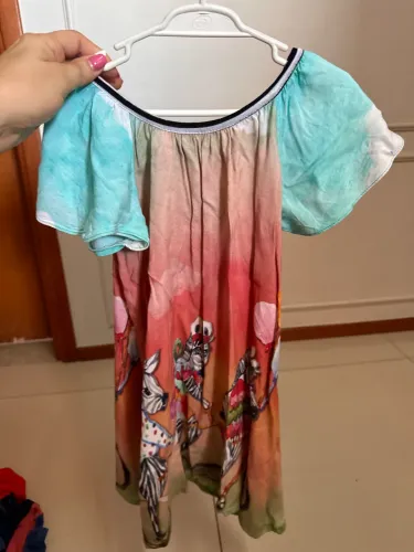 Vestido estampado Lilian - 2 anos 