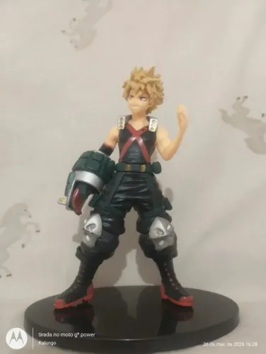 action figure bakugo - my hero academia (original banpresto)