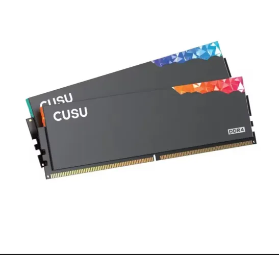 Memória RAM Gamer CUSU DDR4 16GB (2x8GB) 3200Mhz  RGB CL16