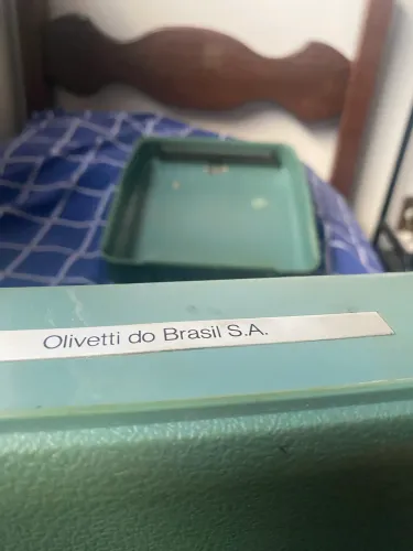 Relíquia: Máquina Olivetti do Brasil SA de 1970