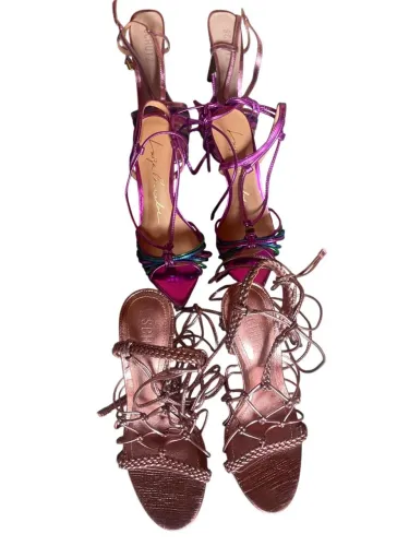 Lote com 3 Sandalias número 34