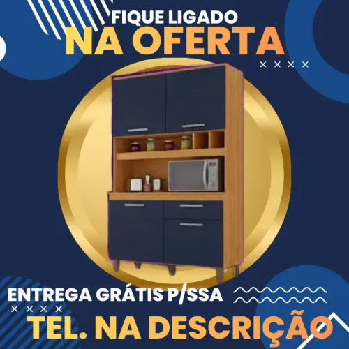 Armário Kit Cozinha Entrega Hoje Grátis para Salvador / Pague ao Receber