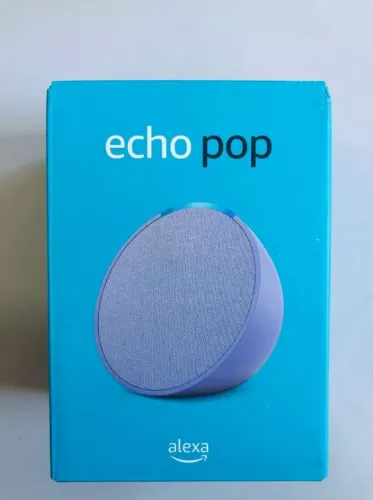 Alexa Echo Pop (cor: Lavanda - Lacrada)