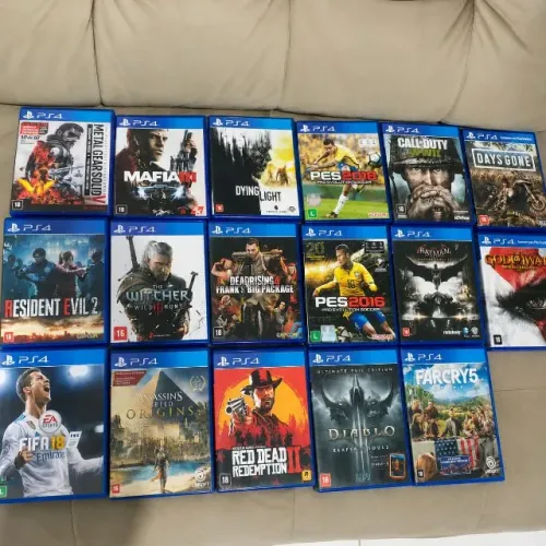 Lote 17 Jogos PS4 Originais