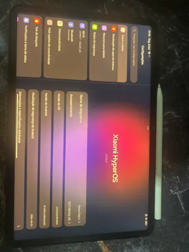 Xiaomi pad 6 8gb ram + smart pen 2 (obs. olhar descrição)