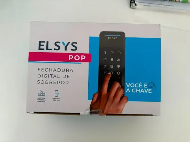 Fechadura Digital Elsys Pop Nova, Nunca Usada