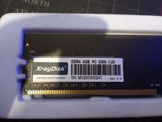 Memória RAM xray disk 8gb DDR 4
