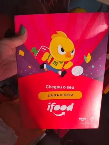Canarinho da copa iFood