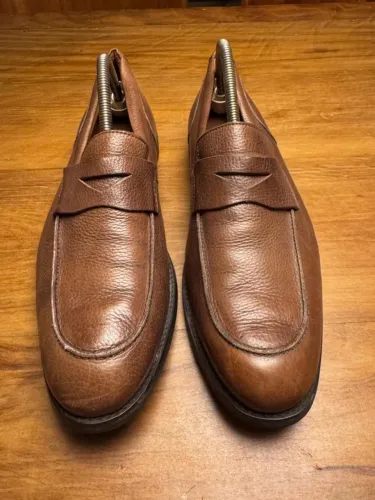Sapato Richards - Mocassim Couro Marrom - Novo - Tamanho 44