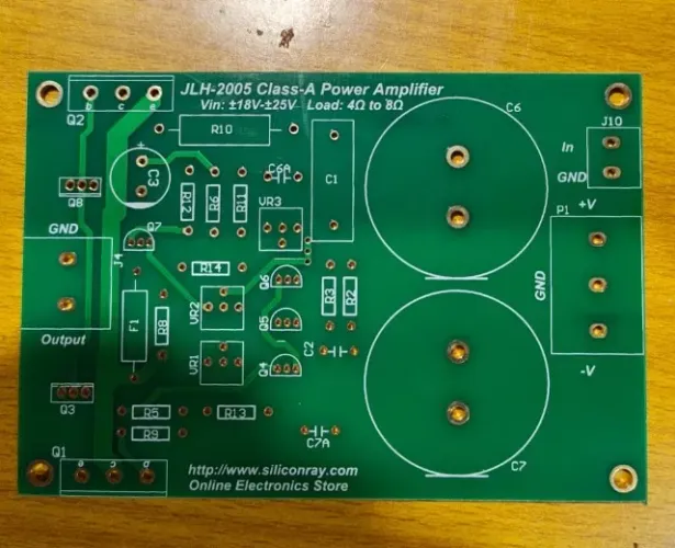 2-Placa amplificador classe a JLH2005