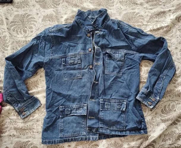 Jaqueta jeans C&A tamanho 44