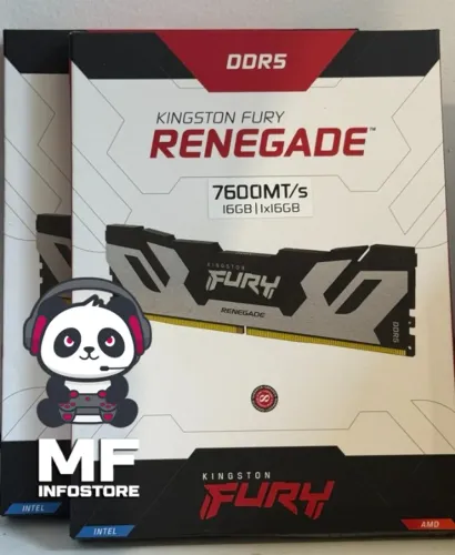 Memória RAM 2x16GB Kingston Renegade 7600mhz CL38