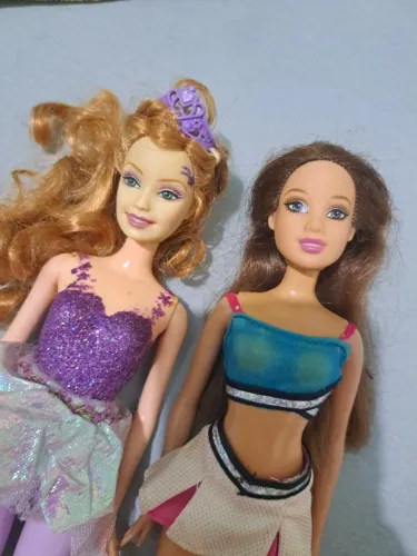 barbie bailarina e cheerleader