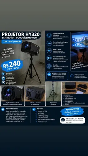 Projetor HY320mini