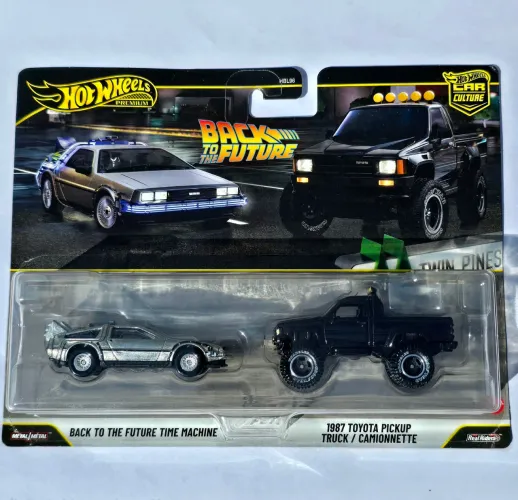 Hot Wheels - Dual Pack De Volta Para O Futuro - Premium