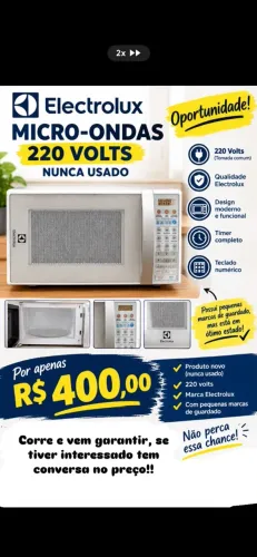 Microondas Electrolux
