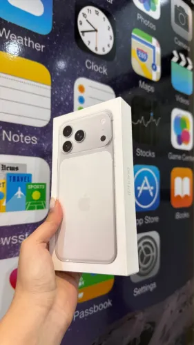 iPhone 17 PRO MAX - silver ( branco) 256GB - lacrado