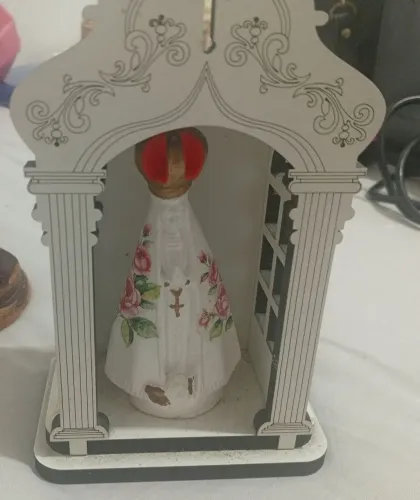 Lote de Imagens Religiosas e Decorativas - Lindas Peças (Estatuetas / Anjo / Capelinha)
