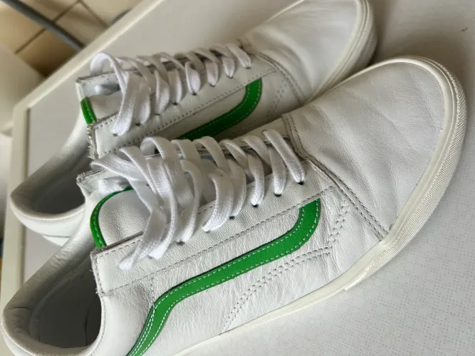 Tênis Vans Old Skool Pop Green, tamanho 43, US 11.5