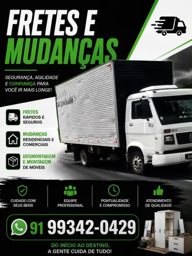 Frete urgente disponível caminhão baú