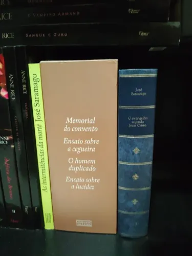Box José Saramago + Evangelho segundo Jesus Cristo + Intermitências da Morte o