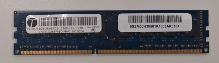 Memória DDR3 8GB 2Rx8 PC3 12800