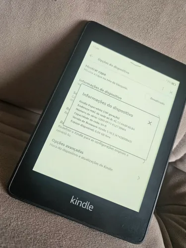 Kindle Paperwhite 10a Geração Seminovo (usado uma única vez)
