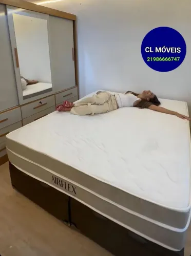 Cama box queen