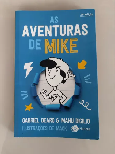 Livro infantil As aventuras de Mike