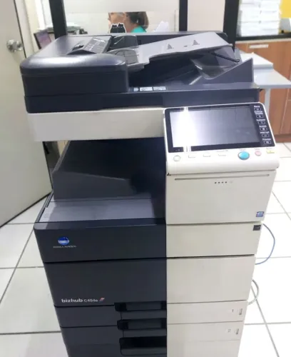 Impressora A3 Profissional Konica C454e - até 300g - 45ppm