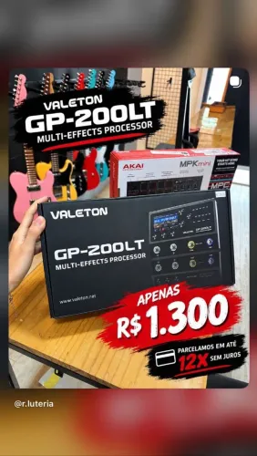 Pedaleira GP-200LT