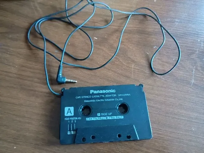 FITA CASSETTE PANASONIC ADAPTER  ( RARA ) FUNCIONANDO 