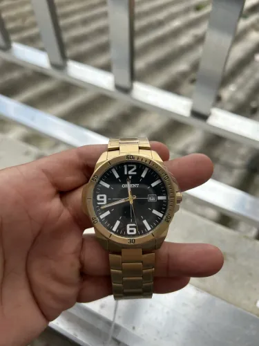 Últimos 3 | Relogio orient dourado nunca usado