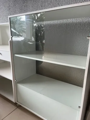 Caixa e vitrine