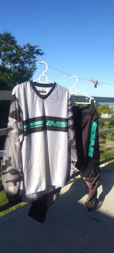 KIT COMPLETO IMS Motocross (camisa + calça + luvas) 