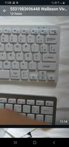 TECLADO SEM FIO PERFEITO VALOR 150